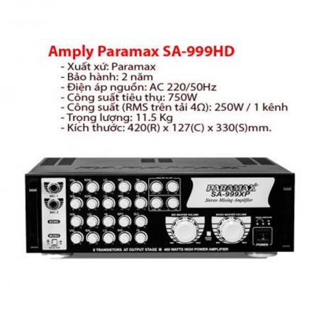 Amply paramax SA 999HD