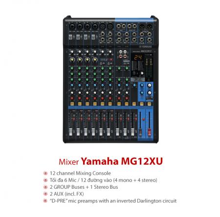 Bàn mixer Yamaha MG10XU