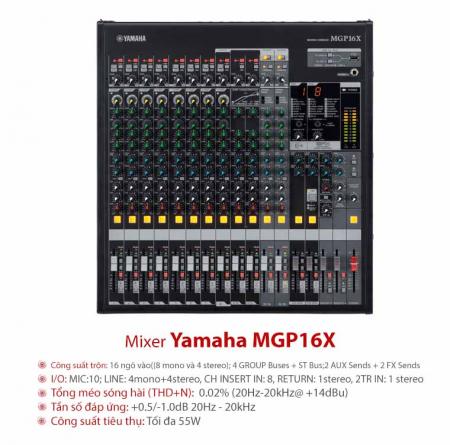 Bàn Mixer Yamaha MG124C