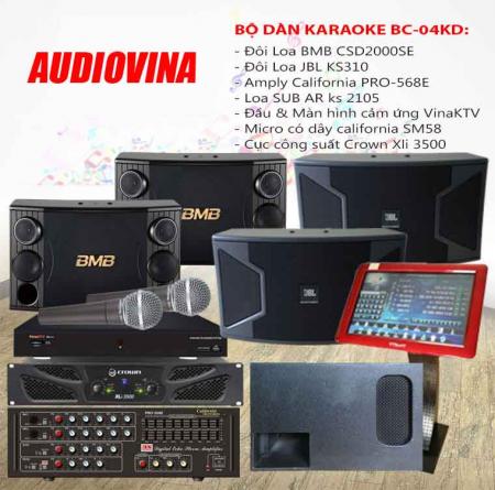 Bộ dàn karaoke BC-04KD