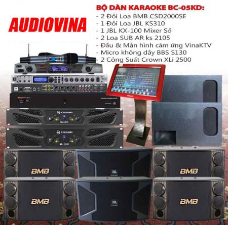 Bộ dàn karaoke BC-05KD