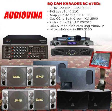 Bộ dàn karaoke BC-07KD