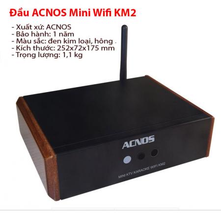 Đầu karaoke Acnos Mini wifi KM2