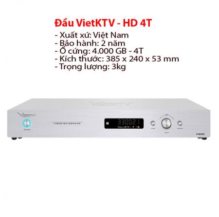 Đầu karaoke Vietktv HD Plus 4T