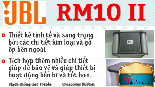 Khám Phá Âm Thanh Của Loa Karaoke Gia Đình JBL RM 10 II