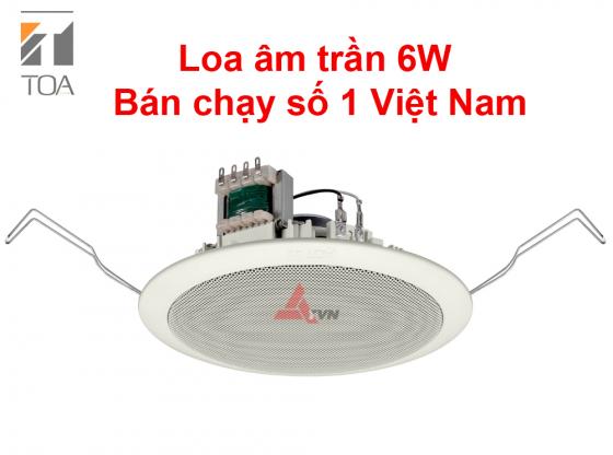 Loa âm trần 6W Toa PC-648R - 658R bán chạy số 1 Việt Nam