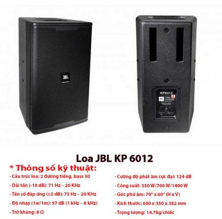 Loa JBL KP 6012