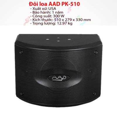 Loa karaoke AAD PK 510
