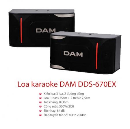 Loa karaoke DAM DDS-670EX