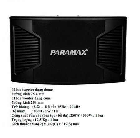 Loa karaoke Paramax P 1500