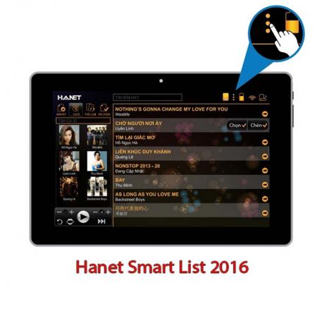 Máy tính bảng Hanet Smart list 2016