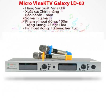 Micro karaoke VinaKTV GalaxyLD-03
