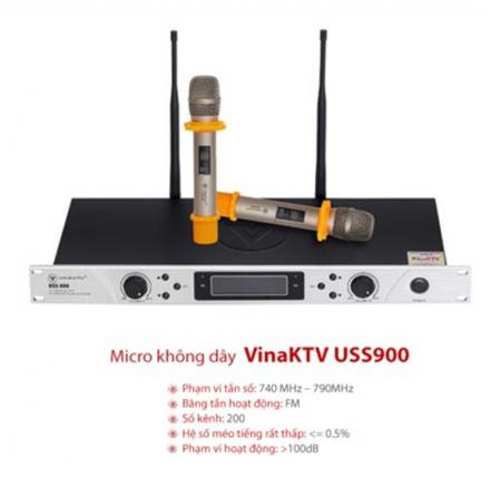Micro karaoke VinaKTV USS 900