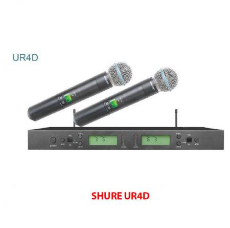 Micro không dây Shure UR4D
