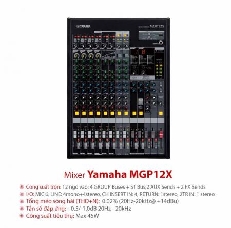 Mixer Yamaha MGP 12X