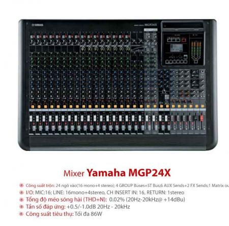 Mixer Yamaha MGP24X