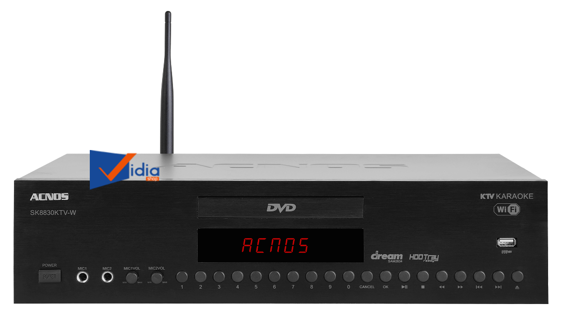 Đầu Hát Karaoke Hiện Đại Cho Dàn Hát Karaoke ACNOS SK8830KTV-W Đầu Hát Karaoke Hiện Đại Cho Dàn Hát Karaoke ACNOS SK8830KTV-W