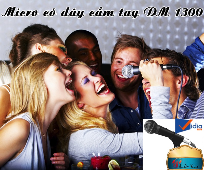 Micro Có Dây Cầm Tay Độ Bền Cao DM-1300 Phong Cách Chuyên Nghiệp Cho Bạn Micro Có Dây Cầm Tay Độ Bền Cao DM-1300 Phong Cách Chuyên Nghiệp Cho Bạn